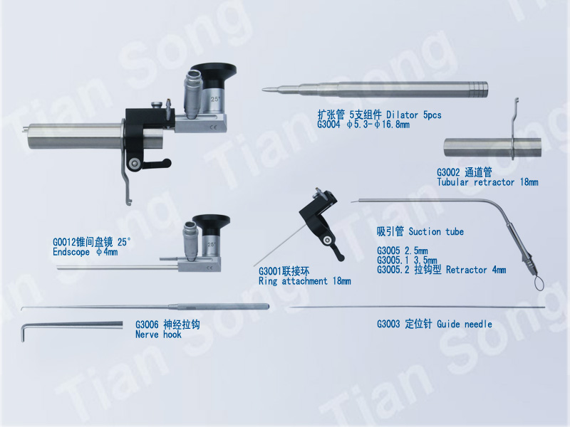 Diskoscopy set